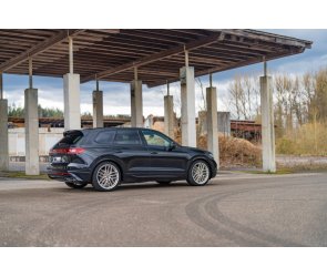 KW Gewindefahrwerk  V3 Inox (mit Druck- & Zugstufendämpfung) für Volkswagen (VW) Touareg III Typ CR ohne DCC, ohne Luftfederung