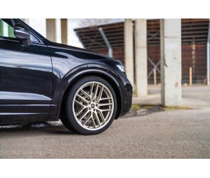 KW Gewindefahrwerk  V3 Inox (mit Druck- & Zugstufendämpfung) für Volkswagen (VW) Touareg III Typ CR ohne DCC, ohne Luftfederung