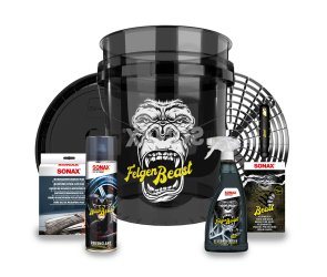Sonax Pflegeprodukte FelgenBeast Pflegeset – Grit Guard Eimer Set