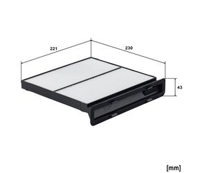MANN Innenraumfilter Innenraumfilter für Subaru XV Typ G5 