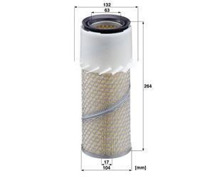 MANN Luftfilter (Ersatz)  für Toyota Yaris Verso Typ P2 