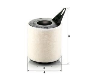 MANN Luftfilter (Ersatz)  für BMW 318d Typ E91 (Touring) 