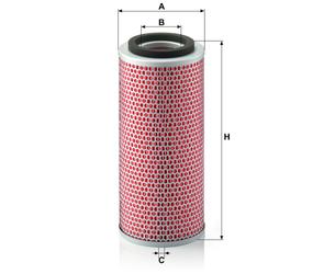 MANN Luftfilter (Ersatz)  für Hyundai H100 Typ PORTER-P 