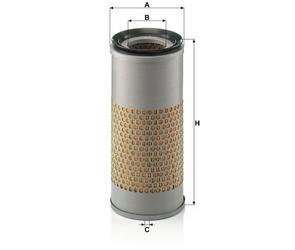 MANN Luftfilter (Ersatz)  für Land Rover Defender 90 Station Wagon Typ LD 