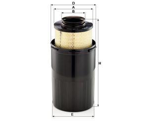 MANN Luftfilter (Ersatz)  für Jaguar XJ Cabrio Typ XJS 