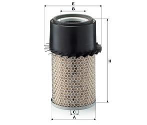 MANN Luftfilter (Ersatz)  für Subaru Impreza Typ GC/GF 