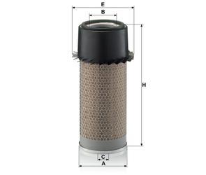 MANN Luftfilter (Ersatz)  für Seat Cordoba Typ 6K,6K/C 