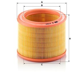MANN Luftfilter (Ersatz)  für Citroen BX 