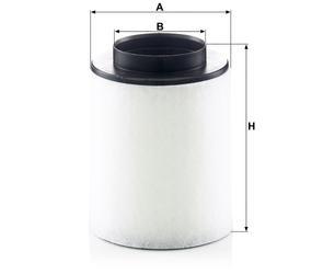 MANN Luftfilter (Ersatz)  für Audi A8 Typ D4/4H 