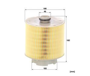 MANN Luftfilter (Ersatz)  für Audi A6 Typ 4F/C6 (Limousine) 