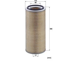 MANN Luftfilter (Ersatz)  für Fiat 500 Cabrio Facelift Typ 312 