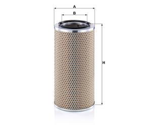 MANN Luftfilter (Ersatz)  für Fiat Doblo Cargo Typ 223L 