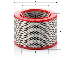 MANN Luftfilter (Ersatz)  für Mercedes Heckflosse Typ W111, W112 