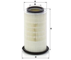 MANN Luftfilter (Ersatz)  für Citroen Jumper Typ 244 L 