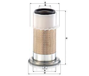 MANN Luftfilter (Ersatz)  für Audi A6 Typ 4B/C5 (Avant) 