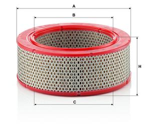 MANN Luftfilter (Ersatz)  für Renault R4 