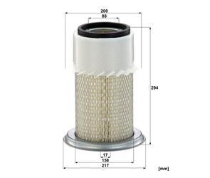 MANN Luftfilter (Ersatz)  für Opel Astra H Twin Top Typ A-H/C 