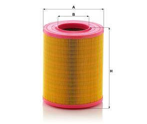 MANN Luftfilter (Ersatz)  für Volkswagen (VW) Golf 4 