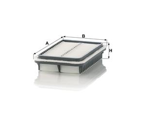 MANN Luftfilter (Ersatz)  für Suzuki Wagon R+ Typ EM 