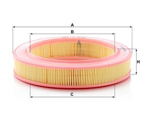 MANN Luftfilter (Ersatz)  für Opel Corsa A 