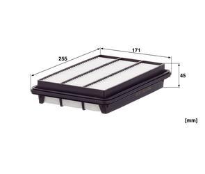 MANN Luftfilter (Ersatz)  für Nissan X-Trail Typ T32 Facelift 