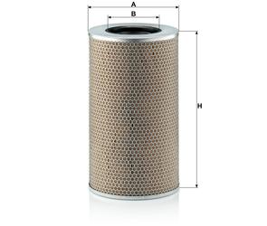 MANN Luftfilter (Ersatz)  für Peugeot Boxer Typ 23 
