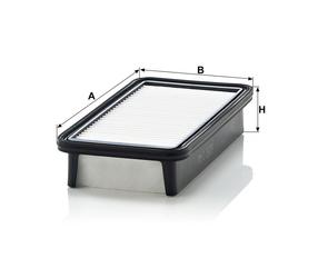 MANN Luftfilter (Ersatz)  für Kia Rio II Typ DE/JB 