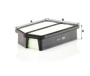 MANN Luftfilter (Ersatz)  für Kia Sportage III Typ SLS Facelift 