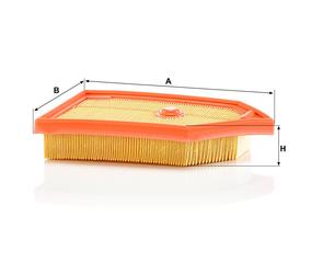 MANN Luftfilter (Ersatz)  für Ford Fiesta VII Typ JHH Active Facelift 