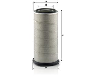 MANN Luftfilter (Ersatz)  für Mercedes Sprinter II Typ 906BA35 