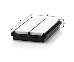 MANN Luftfilter (Ersatz)  für Honda Accord VI Limousine (CG,CH,CL) 