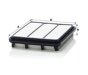 MANN Luftfilter (Ersatz)  für Chevrolet Epica 