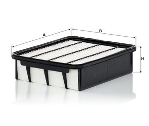 MANN Luftfilter (Ersatz)  für Toyota Land Cruiser Typ J15TM Facelift 14-> 