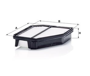 MANN Luftfilter (Ersatz)  für Honda Civic 8 Dreitürer (FN) 
