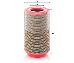 MANN Luftfilter (Ersatz)  für Renault Clio III Grandtour Typ R 