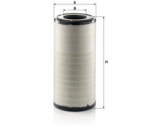 MANN Luftfilter (Ersatz)  für Chrysler 300 C Typ LX (Limousine) 