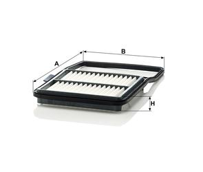 MANN Luftfilter (Ersatz)  für Toyota Prius II Typ HW2 