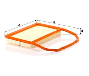 MANN Luftfilter (Ersatz)  für Volkswagen (VW) UP 