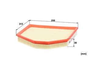MANN Luftfilter (Ersatz)  für BMW X3 Typ F25 (X3, X-N1) 