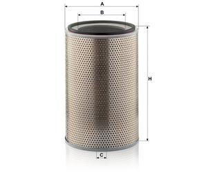 MANN Luftfilter (Ersatz)  für Volvo C30 