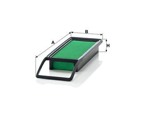 MANN Luftfilter (Ersatz)  für Honda Jazz II (GD, GE) 
