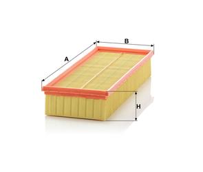 MANN Luftfilter (Ersatz)  für Audi 80 Typ B2 81/85 (Limousine) 