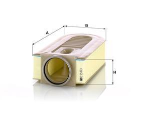 MANN Luftfilter (Ersatz)  für Mercedes CLS Typ C218 