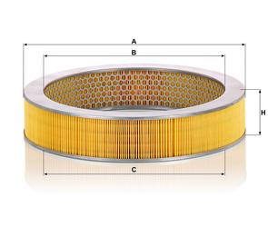 MANN Luftfilter (Ersatz)  für Nissan Patrol W160/260 